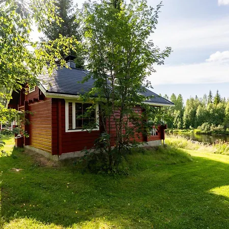 Lapland Aurora Riverside Chalet *