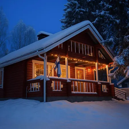 Lapland Aurora Riverside Chalet *