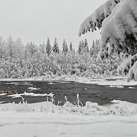 Lapland Aurora Riverside 샬레