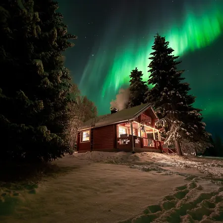 샬레 Lapland Aurora Riverside Raiskio