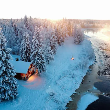 Chalet Lapland Aurora Riverside Raiskio