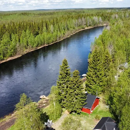Lapland Aurora Riverside Chalet