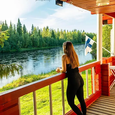 Chalet Lapland Aurora Riverside & Sauna Raiskio