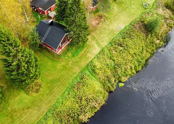 Lapland Aurora Riverside Chalet