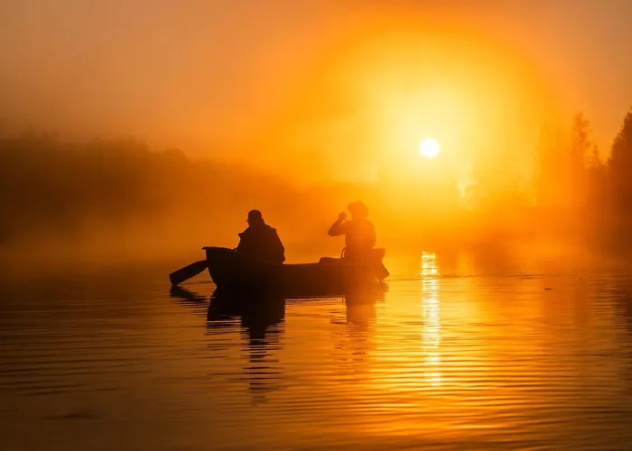 Lapland Aurora Riverside Chalet